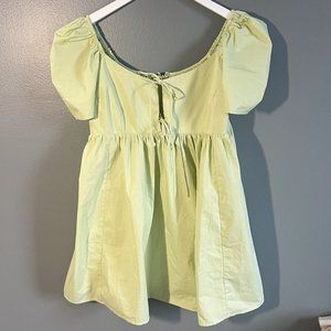 Abercrombie Dress. Size: L Petite | Color: Green | Condition: New with tags |